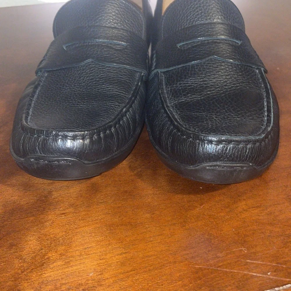 Samuel Hubbard Men’s 10 M Black Slip On Loafers Dress Shoes Free Spirit Driver